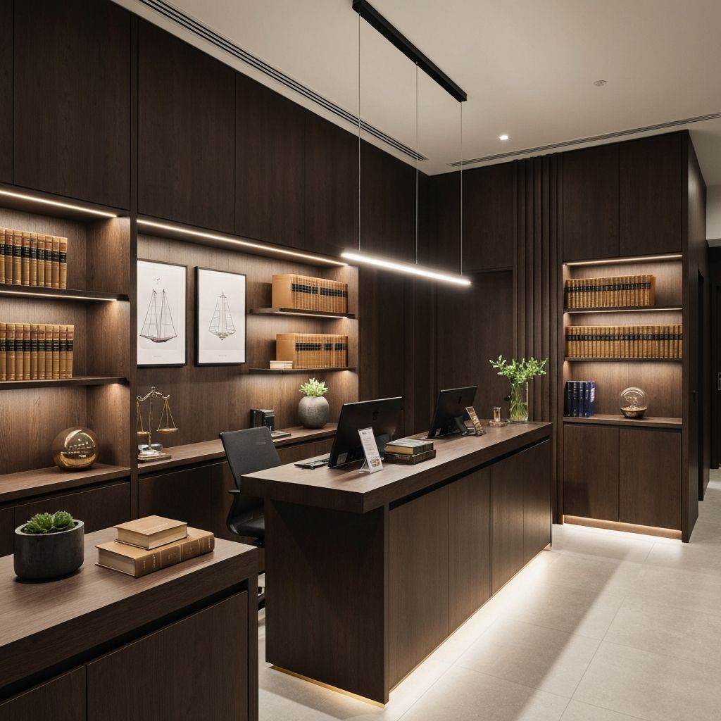 Albert A Macri & Co. office reception — a welcoming professional environment